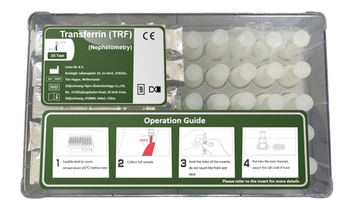 Prueba Transferrina (Tasa Dispersión Método turbidimétrico) | 1111031 Transferrina (Método Turbidimétrico)
