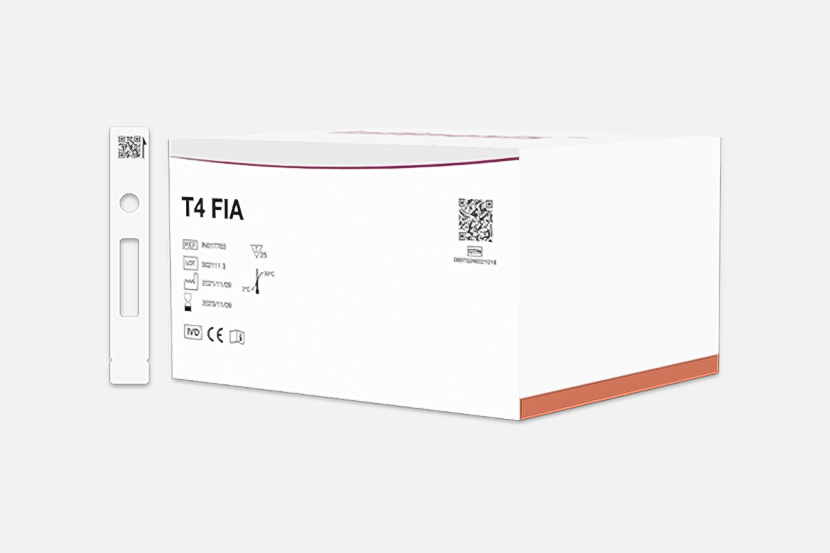 Kit de diagnóstico para tiroxina (inmunocromatográfico de fluorescencia) | 1112021 T4 (inmunofluorescencia)