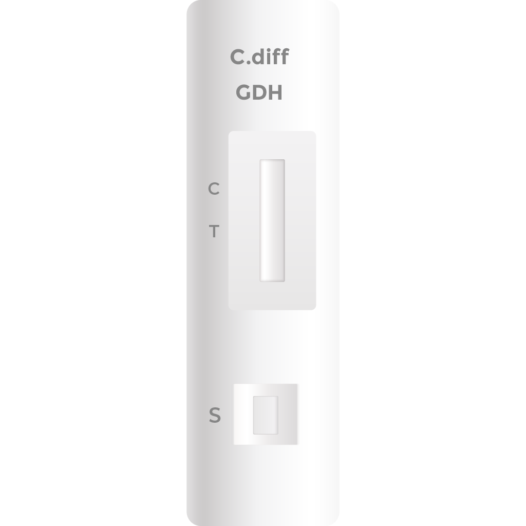 Prueba rápida de Clostridium difficile Ag-GDH+TA+TB