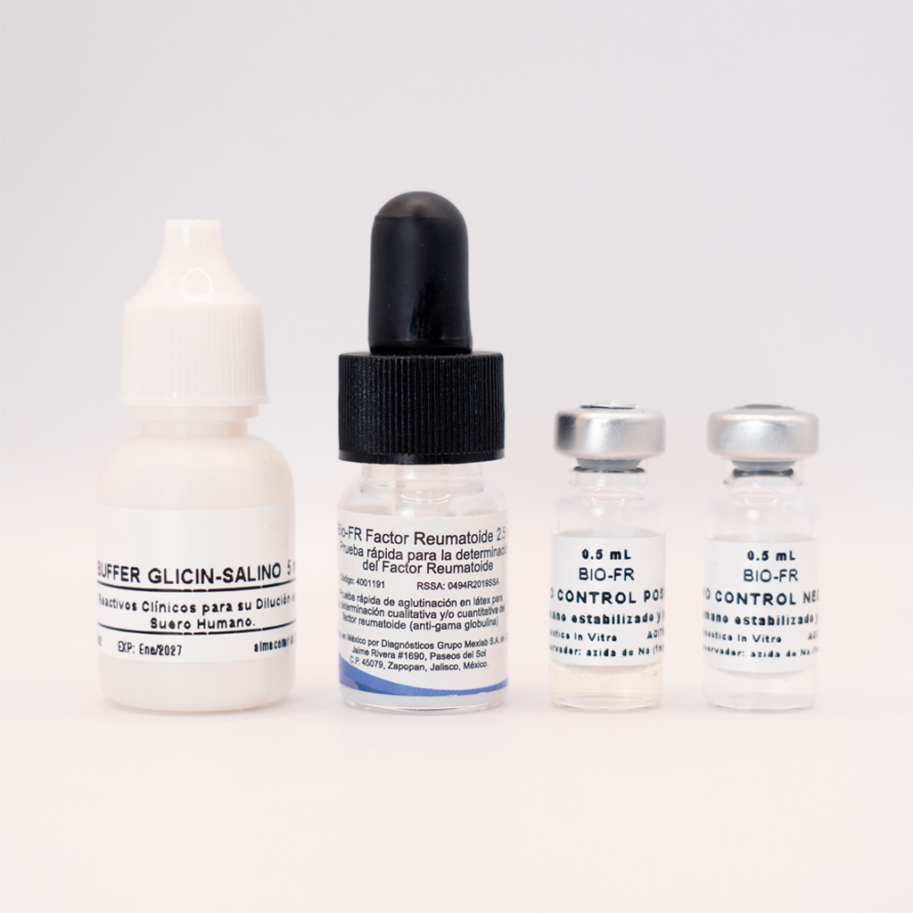 Factor Reumatoide  | Aglutinación en látex