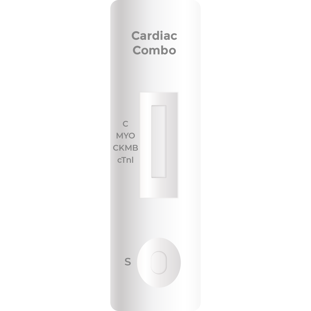 Prueba rápida Troponina I / CK-MB / Mioglobina panel cardiaco