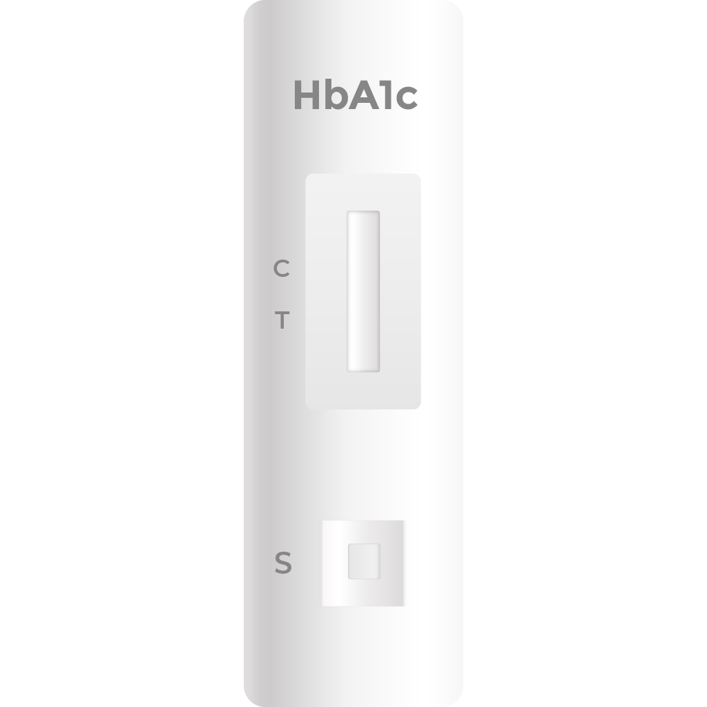 Prueba rápida de Hemoglobina Glicosilada (HbA1c)