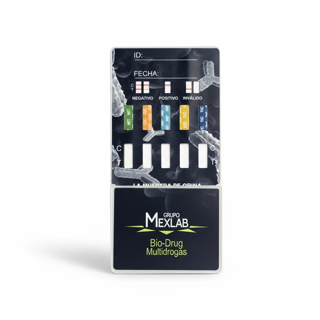 Drogas Multipanel (cocaína-thc-anfetamina-meta-benzo)