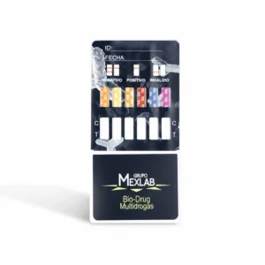 Drogas Multipanel (cocaína-thc-anfetamina-benzo-morfina-metanfetamina)