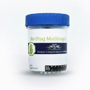 Prueba rápida Multidrogas en Vaso (cocaína-thc-anfetamina-benzo-meta-barbi)