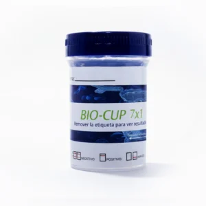 Prueba rápida Multidrogas en Vaso (coc-thc-anf-benzo-metanfetamina-opio-barbi)