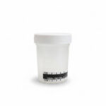 Contenedor para orina estéril con termómetro incluido vaso de 120 mL