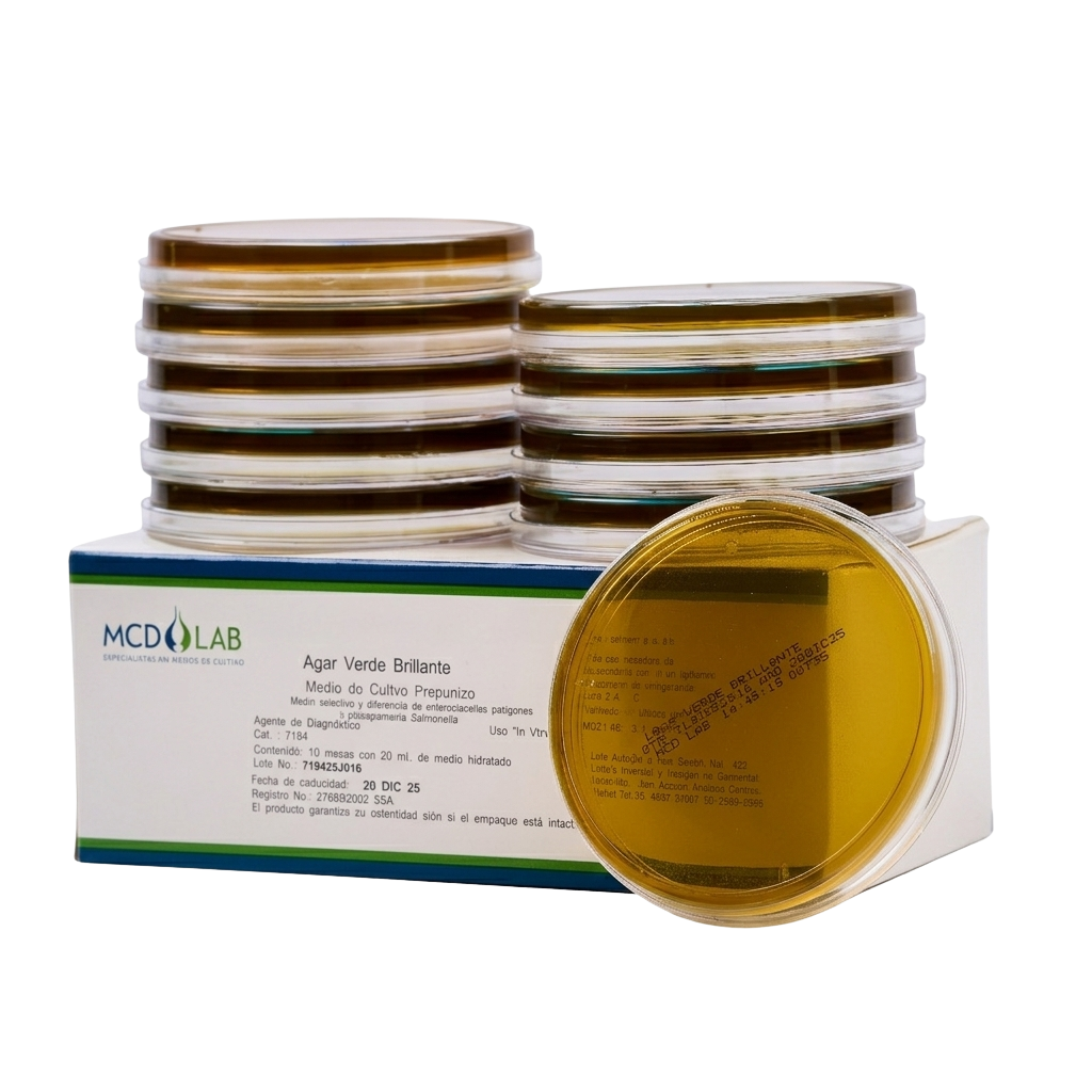 Agar Verde Brillante