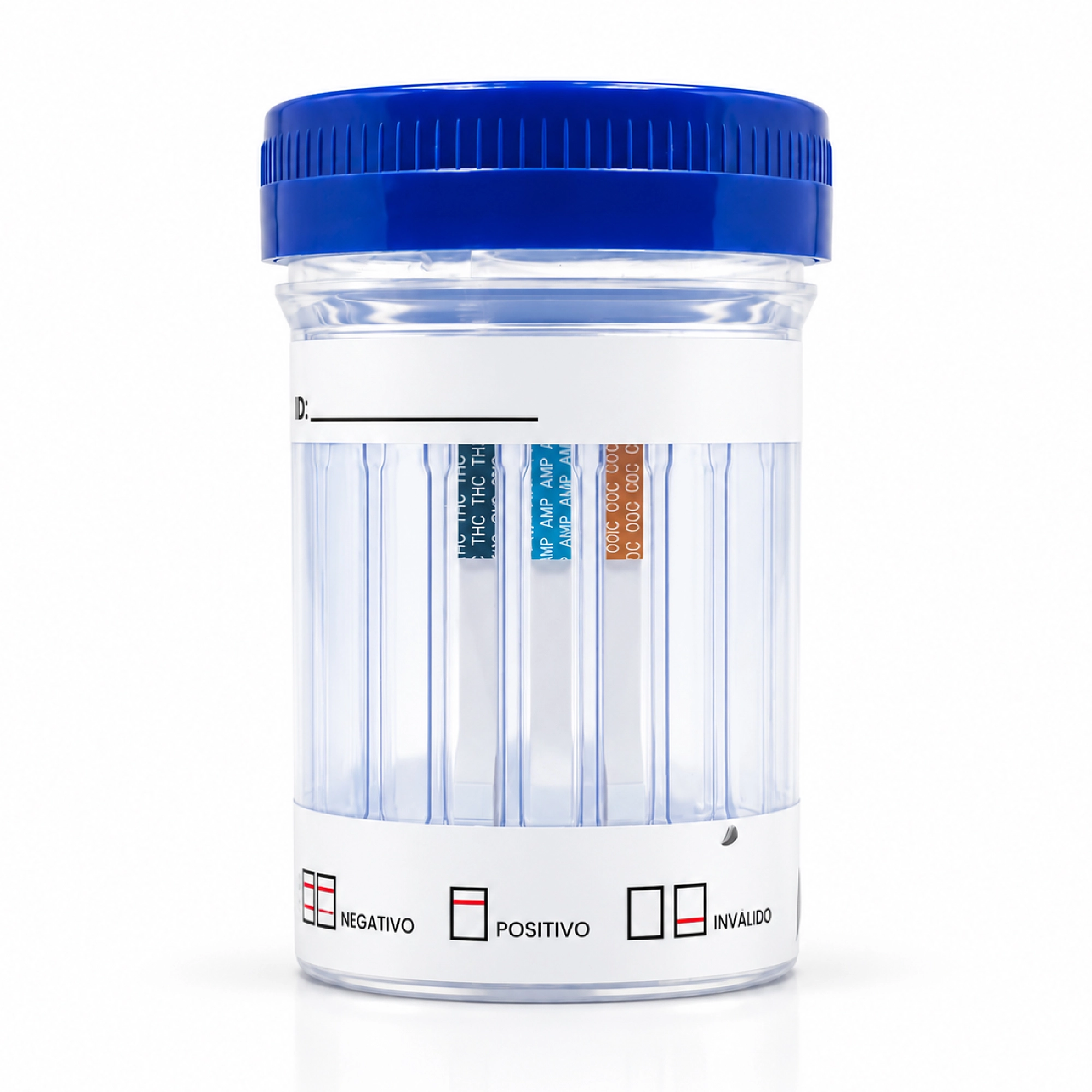 Prueba rápida Multidrogas en Vaso (cocaína-thc-anfetamina)