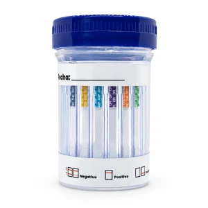Prueba rápida Multidrogas en Vaso (cocaína-thc-anfetamina-benzo-meta-barbitúricos)