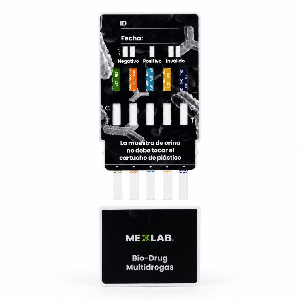 Drogas Multipanel (cocaína-thc-anfetamina-barbi-metanfetamina)